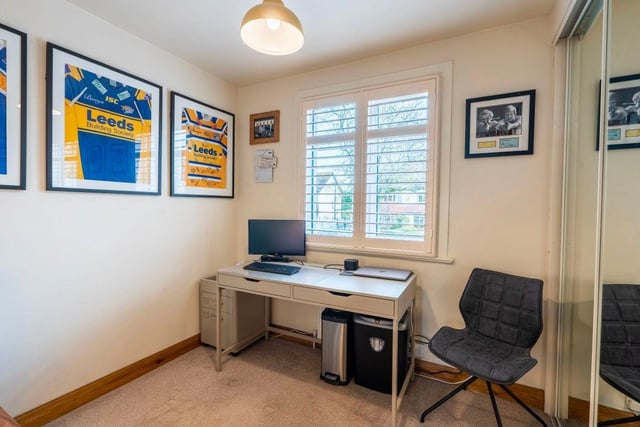 On the first floor are 3 double bedrooms, one currently used as an office and has fitted wardrobes.