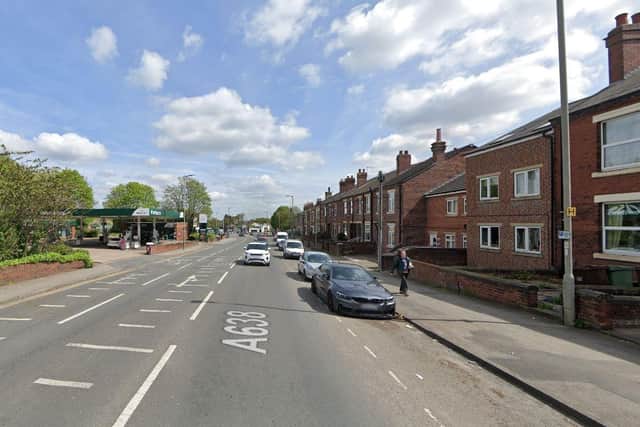 A woman was deliberately hit by a vehicle and a man was attacked with a machete in an incident in Dewsbury Road, Wakefield, on the morning of December 23. Photo: Google.