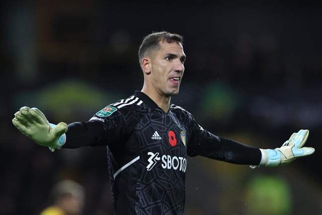 Joel Robles signed a one-year deal last summer to be Illan Meslier's back-up. (Photo by David Rogers/Getty Images)