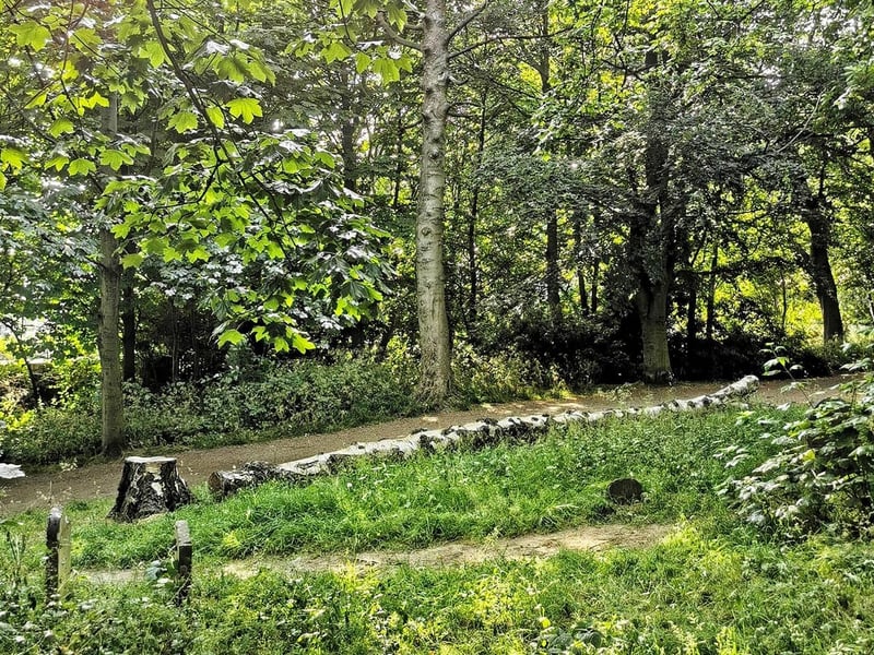 A small section of the extensive grounds is where the Gaskell family laid their family pets to rest.