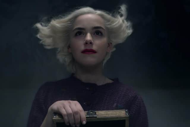 Kiernan Shipka returns as the teenage witch in the Chilling Adventures of Sabrina Part 4 (Photo: Netflix)