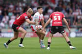 Leeds Rhinos' Toby Warren, left, is on loan at Salford Red Devils. Picture by John Clifton/SWpix.com.