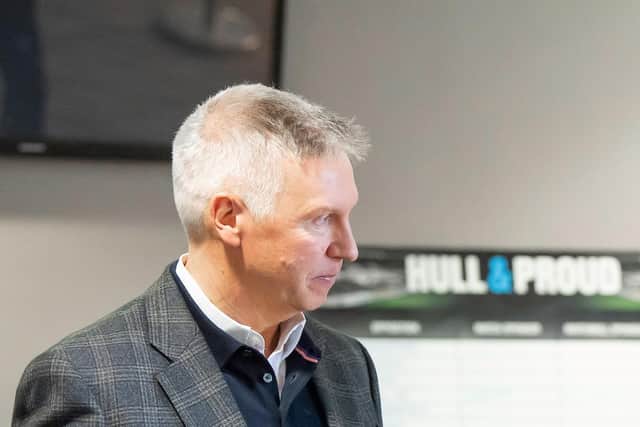 Adam Pearson is stepping down after 13 years as owner of Hull FC. Picture by Allan McKenzie/SWpix.com.