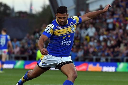 Leeds' best on the night, played second-row and centre, scored one try, involved in two others and landed four goals from four 8.