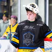 STEPPING UP: Leeds Knights' goaltender, Dan Norton. Picture: Kev Bland/Knights Media.