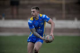 Corey Johnson is a surprise inclusion in Leeds Rhinos' squad for Saturday's game at Catalans Dragons. Picture by Steve Riding.