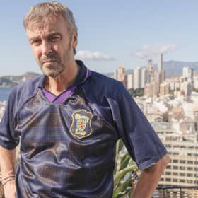 Dennis Crown (John Hannah) is an ex-copper looking for a quiet life in the new Channel 5 drama Benidorm is Murder. (Picture: 5 Broadcasting Ltd/Clapperboard)