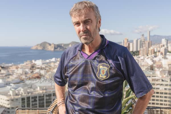 Dennis Crown (John Hannah) is an ex-copper looking for a quiet life in the new Channel 5 drama Benidorm is Murder. (Picture: 5 Broadcasting Ltd/Clapperboard)