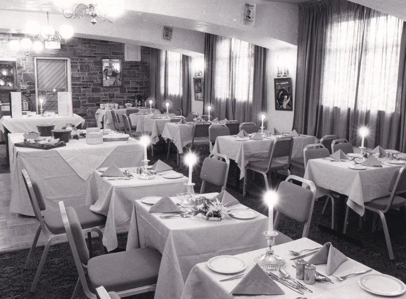 The Allerton in Alwoodley was one of the city's best known restaurants and was to proud to boast it was fully booked for Christmas 1982. Weddings, banquets, dinners and luncheons all featured on the curriculum.