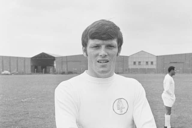 Eddie Gray of Leeds United FC, UK, 2nd August 1968. (Photo by Evening Standard/Hulton Archive/Getty Images)