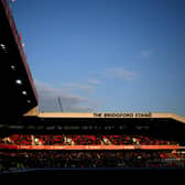 NOTTINGHAM, ENGLAND - APRIL 26: A general view of the stadium ahead of the Premier League match between Nottingham Forest and Brighton & Hove Albion at City Ground on April 26, 2023 in Nottingham, England. (Photo by Clive Mason/Getty Images)