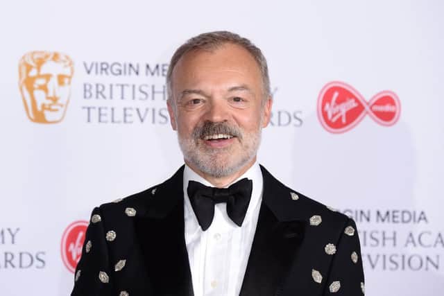 BAFTAs 2020 host Graham Norton. (Pic: Getty Images)