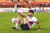 Jay Rosa stuns with flawless freestyle skills on Odsal Stadium pitch