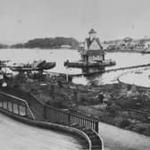 The theme park at Golden Acre pictured in 1937.