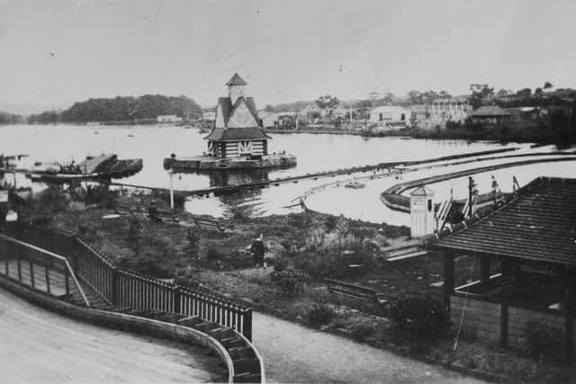 The theme park at Golden Acre pictured in 1937.