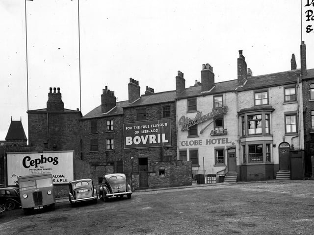The Globe Hotel on Back Rockingham Street in June 1946.