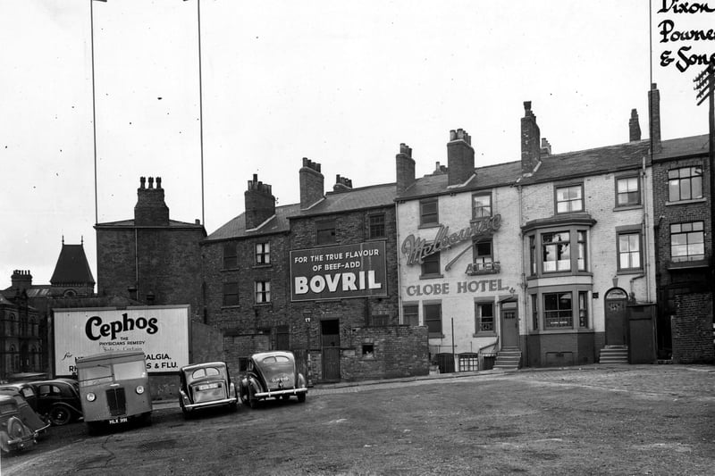 The Globe Hotel on Back Rockingham Street in June 1946.