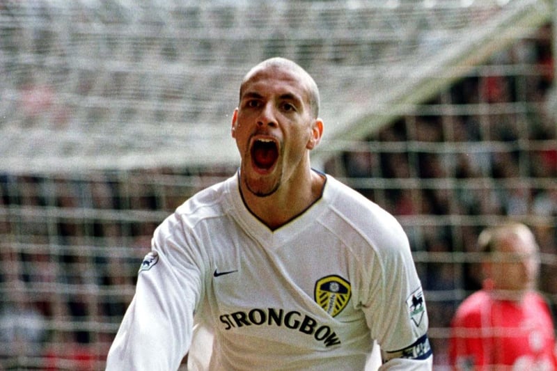 A controversial nomination to the list but considering Ferdinand's impact during the short time he spent at Elland Road, some supporters have named him as one of the more important players in recent times. (Pic: Alex Livesey/ALLSPORT)