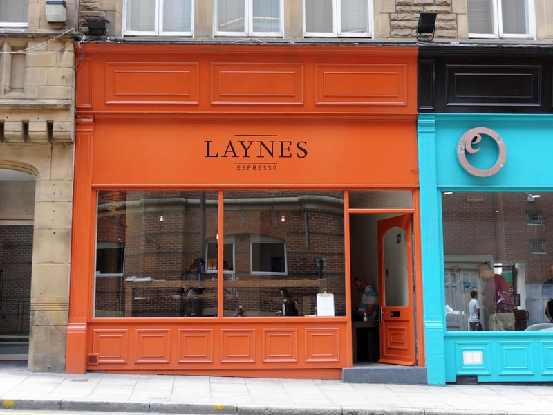 Laynes Espresso has a rating of 4.6 stars from more than 1400 Google reviews. A customer at Laynes Espresso said: "Both the coffee and food here are incredibly good. I had more than a cup of coffee and tried the apple crumble danish with custard & the baked ham and hash. Both were so delicious that I just sat there feeling incredibly happy. The staff were really professional and friendly too."