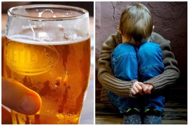 The couple were told they prioritised drinking over the health of the young boy. (pic by National World)