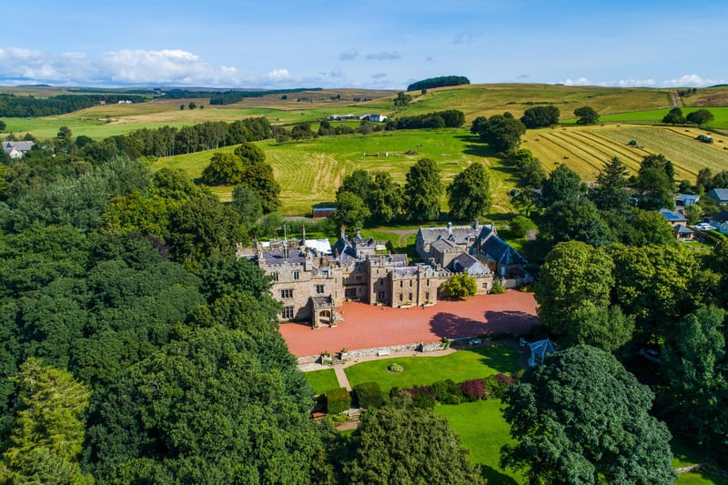 The castle sits within four acres of beautiful gardens and has a further 28 acres of agricultural land to the north eastern side.