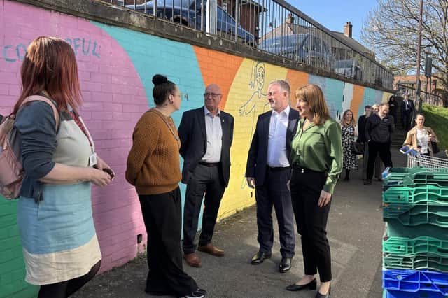 Chancellor Rachel Reeves and Communities Secretary Steve Reed paid visits to Christchurch in Armley, Yum Food Pantry and Community Fridge and the New Wortley Community Centre.