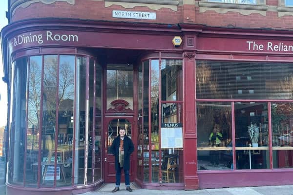 John Quinlan outside The Reliance
