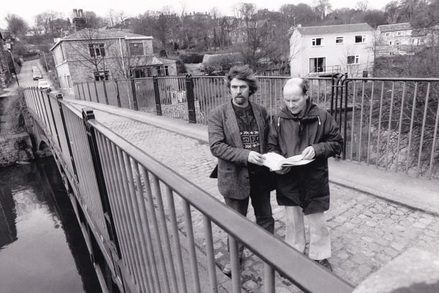 Barry Deacon, who launched a one man campaign to force Leeds City Council to reopen an historic bridge at Bramley, gave the authority a 21 day deadline in February 1989. He had accused the council of acting unlawfully by closing Newlay Lane river bridge  and demanded it should be reopened. It was closed in 1986 as it was considered too unsafe. Mr Deacon had a copy of the original traffic regulation order which, he claimed, made it clear that the closure did not apply to invalid carriages and a number of smaller vehicles such as prams and handcarts.