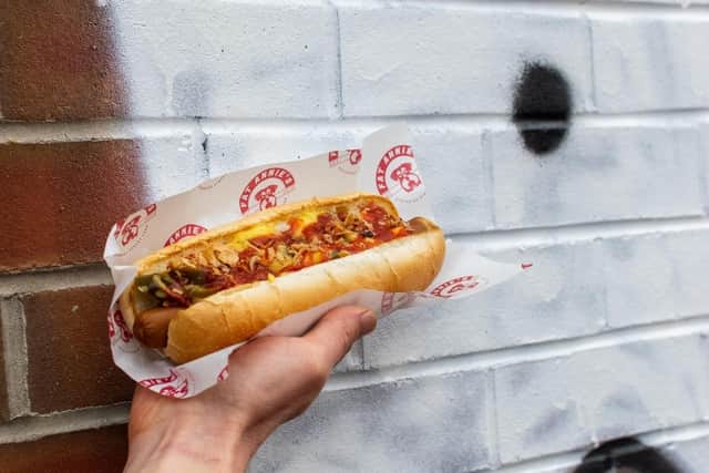 Fat Annie’s serve plant-based American-style street food in Kirkgate Market and have a penchant for bold creations. Image: Fat Annie's