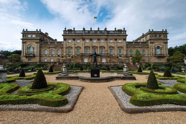 Harewood House, in Harewood, has been named one of the most popular food markets outside of London. Photo: NW