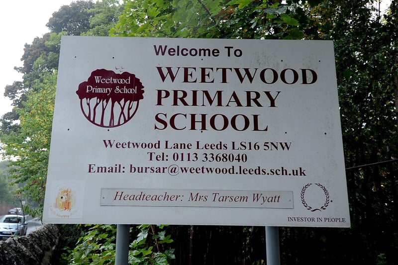 At Weetwood Primary School, just 60% of parents who made it their first choice were offered a place for their child. A total of 19 applicants had the school as their first choice but did not get in.