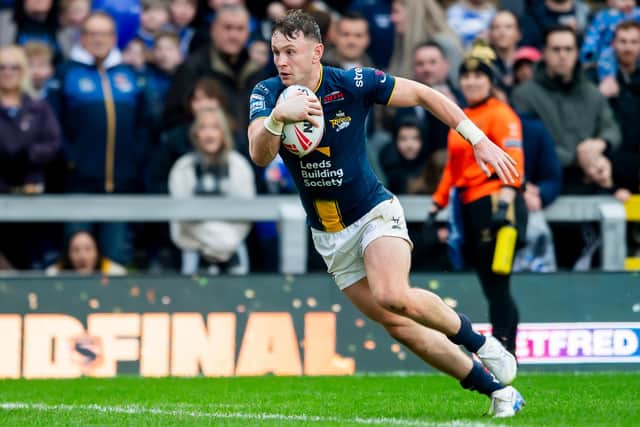 Leeds Rhinos' Harry Newman is understood to have joined Hull FC on loan. Picture by Allan McKenzie/SWpix.com.
