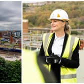 The proposals, brought forward by the Mayor Tracy Brabin, will see 864 new homes built in South Bank. Pictures: NW/WYCA