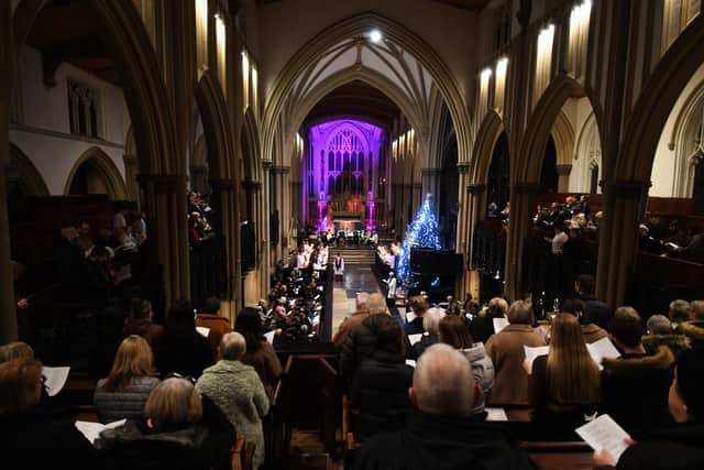 Tickets are now available for the 2023 Yorkshire Evening Post Christmas carol concert at Leeds Minster (Photo by Jonathan Gawthorpe/National World)