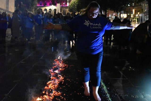 Sophie Westmoreland, Corporate and Events Fundraiser for Leeds Mind, said: "We're so grateful to everyone that participated in this year's Leeds Mind Firewalk, despite the rain. It was great to have local businesses involved, including Perform Partners and The Oakland Group."

"We can't wait to come back, same time next year!"