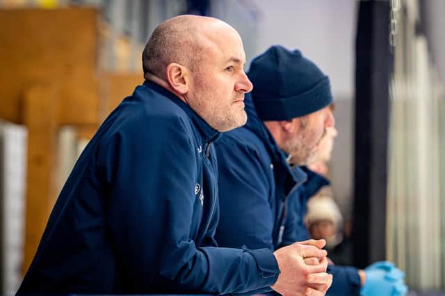 INJURY BLOW: Leeds Knights' head coach, Ryan Aldridge. Picture: Ben Gordon/Knights Media.