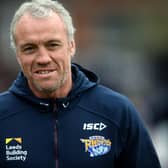 Brian McDermott seen in 2018 during his time as Leeds Rhinos coach. Picture by Jonathan Gawthorpe.