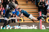 Harry Newman scores for Leeds Rhinos against Huddersfield Giants. Here's how the Leeds players rated.