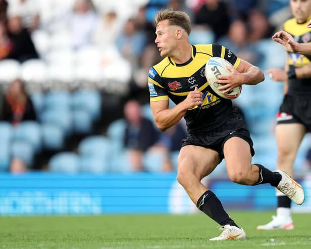Jacob Miller has been released from the final year of his Castleford Tigers contract. Picture by John Clifton/SWpix.com.
