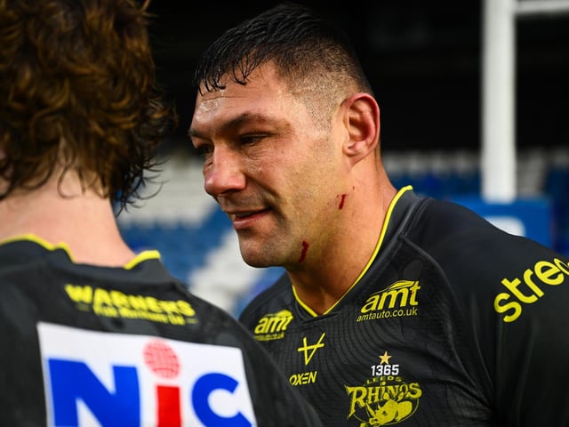 The veteran needs four tries to reach 250 for Leeds and three for 350 in his career.