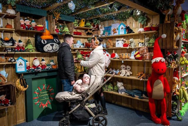 Families at a stall at Stockeld Park. (Pic credit: Darren Casey / Stockeld Park)