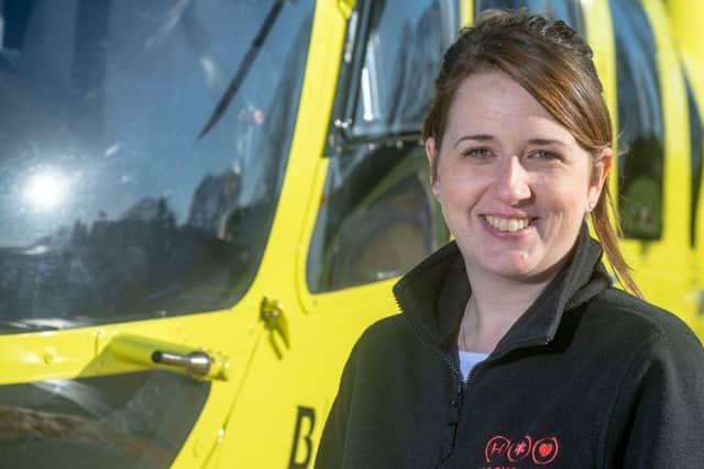 Helen Berriman, Corporate Fundraising Manager at Yorkshire Air Ambulance.