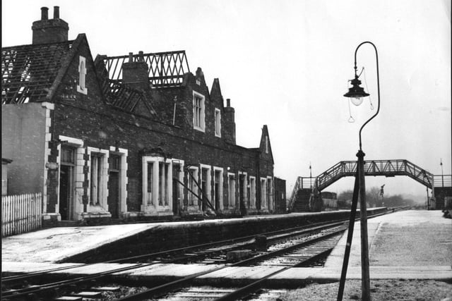 February 1970 and plans were revealed to demolish Monkhill Railway Station at Pontefract.