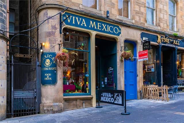 Viva Mexico, Cockburn Street, Edinburgh.