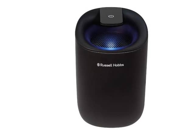We checked out the Russell Hobbs Fresh Air Mini Dehumidifier and were super-impressed by its power.