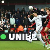 7 - Not bombproof and survived a couple of spills but made a series of solid saves, particular amid early Accrington pressure at the start.