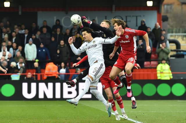 7 - Not bombproof and survived a couple of spills but made a series of solid saves, particular amid early Accrington pressure at the start.