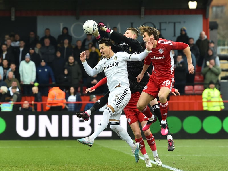 7 - Not bombproof and survived a couple of spills but made a series of solid saves, particular amid early Accrington pressure at the start.