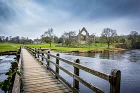 Known for it's magnificent Priory, Bolton Abbey is a small village located in the Craven district of North Yorkshire. A must-see are the 60 stepping stones which cross the River Wharfe.