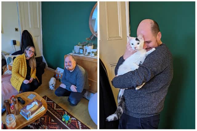Leeds couple celebrates Christmas miracle as pet cat missing for nearly ...